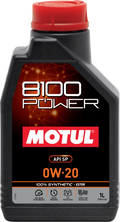 Motul 8100 Power 0W-20 100% Synthetic Engine Oil - Revzone