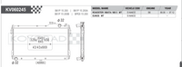 Koyo Performance Radiator - Mazda MX-5 Miata NA 1.6/1.8L MT 1989-1997 - VH060245 - Koyo - Revzone