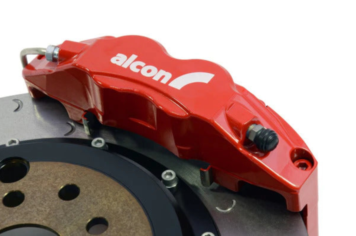 Alcon CAR36 4 Pot rear Calliper 28.6/28.6 Red (Pair) - Revzone