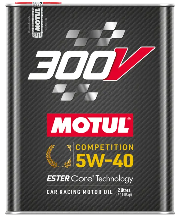 Motul 300V Competition 5W-40 Racing Engine Oil - Ester Core Technology - Revzone