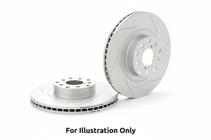 Paragon Performance Front Brake Rotors - VW Golf Mk5/Mk6 / Passat B6/B7 / Scirocco / Audi A3 8P/S3 8P - Sold as Pair