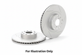 Paragon Performance Rear Brake Rotors - Subaru WRX (2008-2021) / Forester / Impreza / Liberty / Toyota 86 GT - Sold as Pair