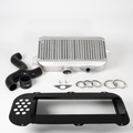 Process West Top Mount Intercooler Kit Silver for Subaru Forester XT SG 03-08 (Stock Scoop)