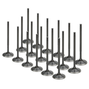 Supertech Black Nitrided Intake Valve - Set of 18 fits Audi/VW 1.8T 5V