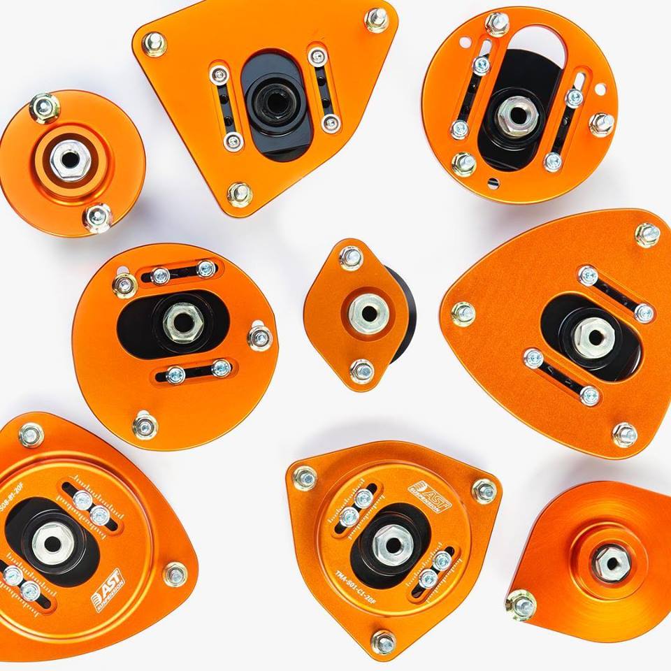 AST Adjustable Camber Top Mount Set- BMW M2 (F87) / M3 (F80) / M4 (F82/F83) LCI (5-Bolt) - Revzone