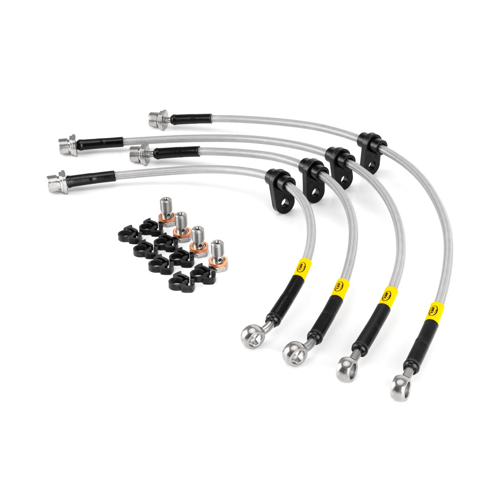 HEL Performance braided brake lines TOY-4-156 - Toyota GR86 / Subaru BRZ - Revzone