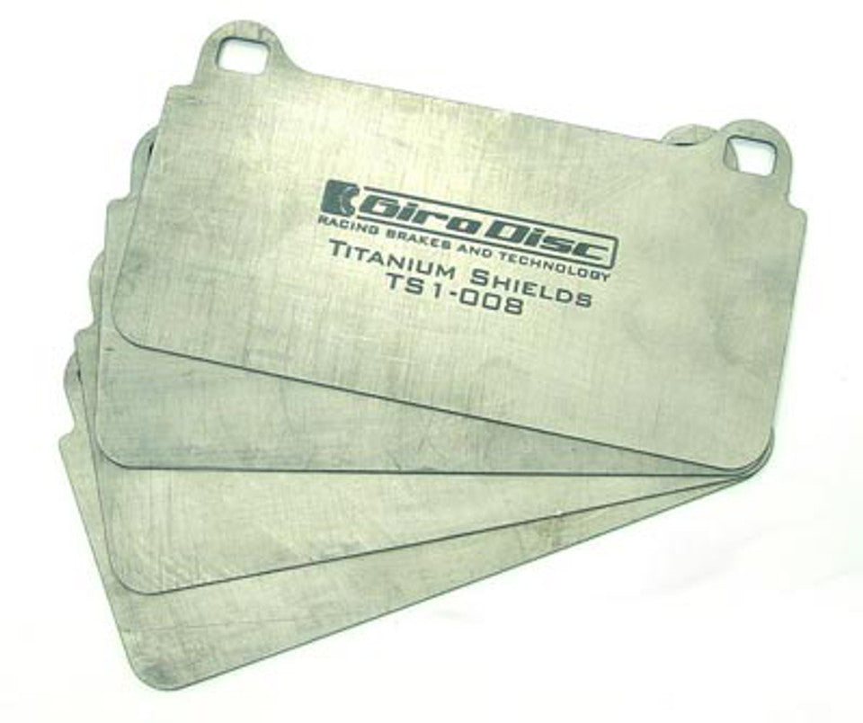 Girodisc Titanium Pad Shields for 810 Shape - Revzone