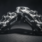Two callipers - carbon fiber background